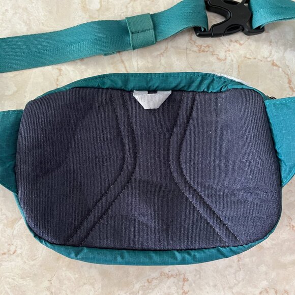 Patagonia Ultralight Black Hole® Mini Hip Pack 1L Teal and Black - Picture 4 of 6
